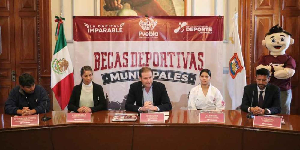 Presentan convocatoria Becas Deportivas Municipales 2025