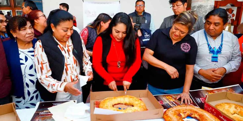 Habrá monumental Rosca de Reyes en San Pedro Cholula 