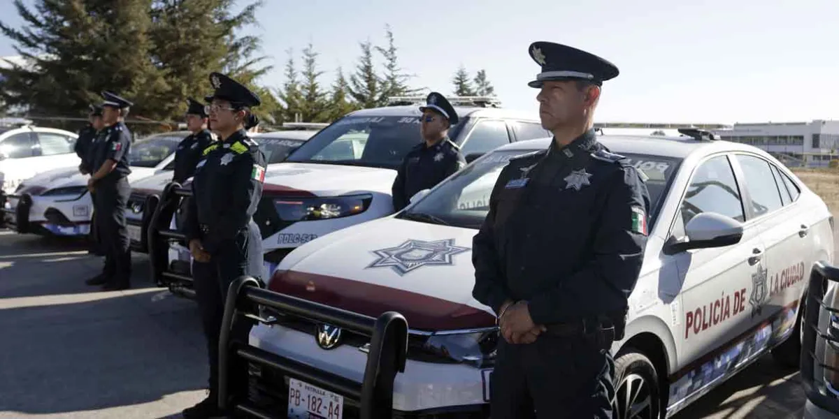 Anuncian aumento salarial para policías municipales de Puebla