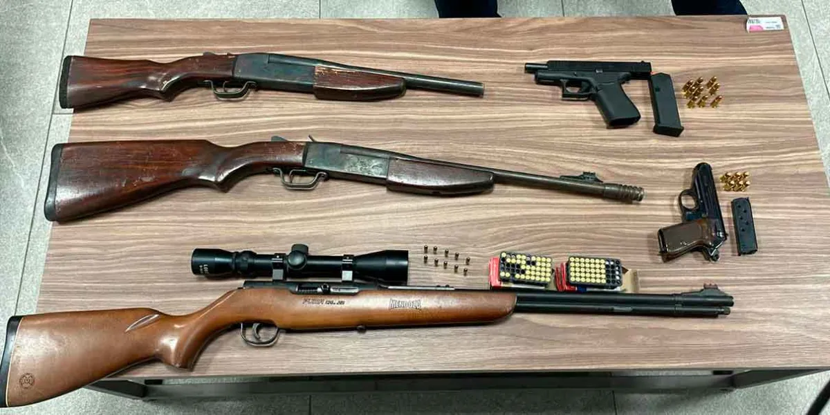 Detuvieron a seis sujetos armados en Santa Cruz Guadalupe