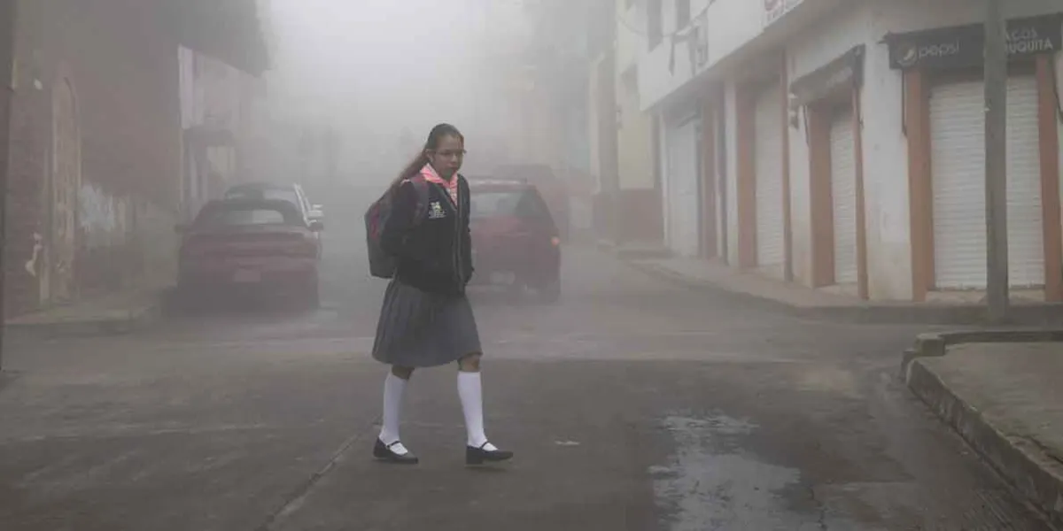 HOY miércoles NO HAY CLASES por clima helado en estas regiones de Puebla