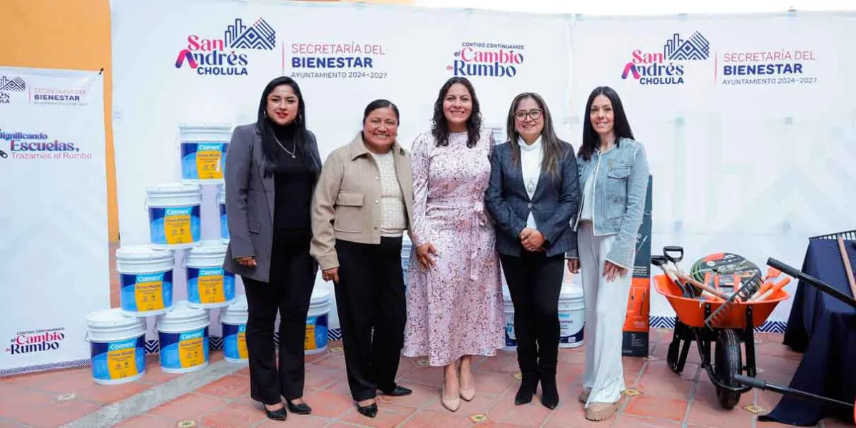 Impulsa gobierno de San Andrés Cholula estímulos para la comunidad escolar