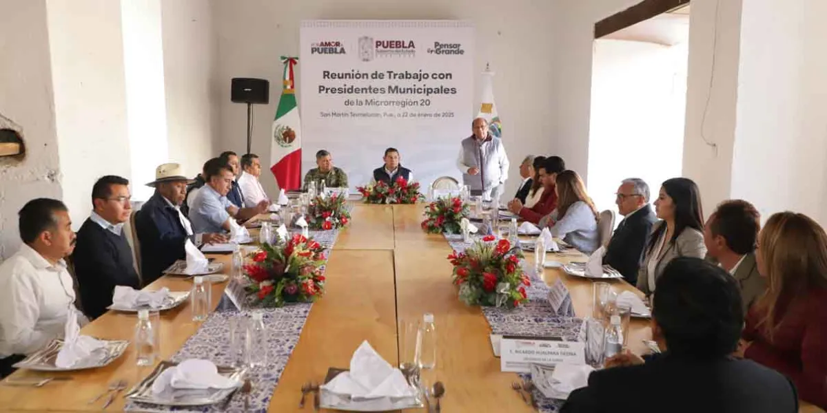 Instruyen lucha frontal a inseguridad en la región de Tlahuapan