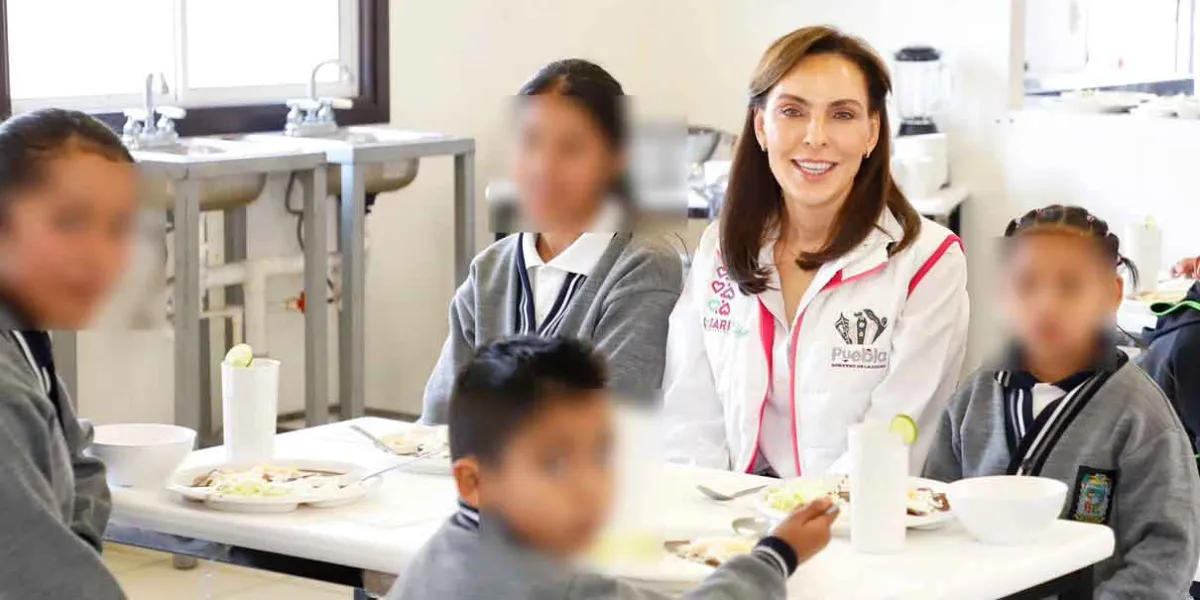 Se compromete MariElise Budib con la alimentación de niñas y niños de la capital