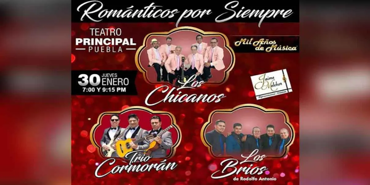 Para celebrar al amor el concierto “Románticos por Siempre”