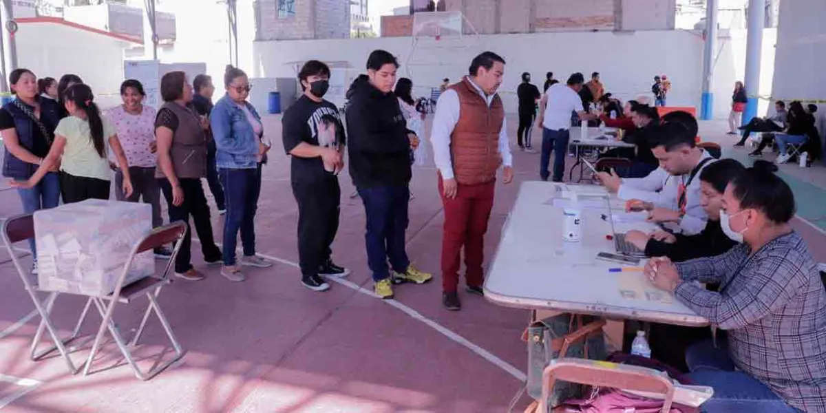 Concluyó con éxito votaciones juntas auxiliares e inspectorías de San Andrés Cholula