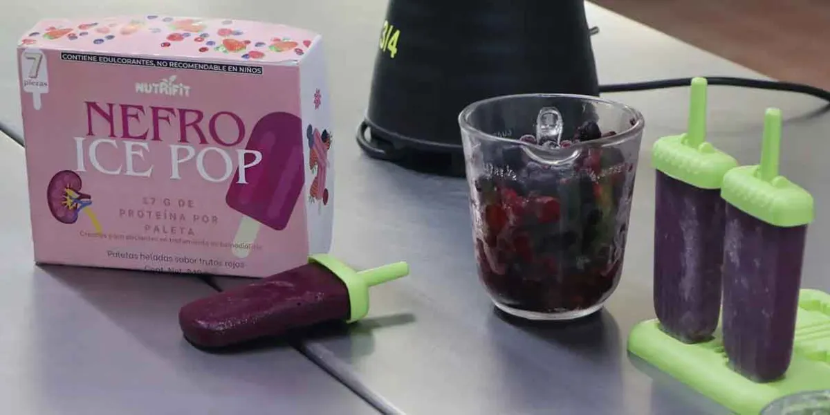 La IBERO desarrolla Nefro Ice Pop, alternativa para enfermos renales