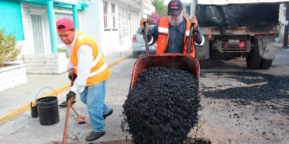 Ayuntamiento de Puebla destina 633.7 millones de pesos al programa de bacheo