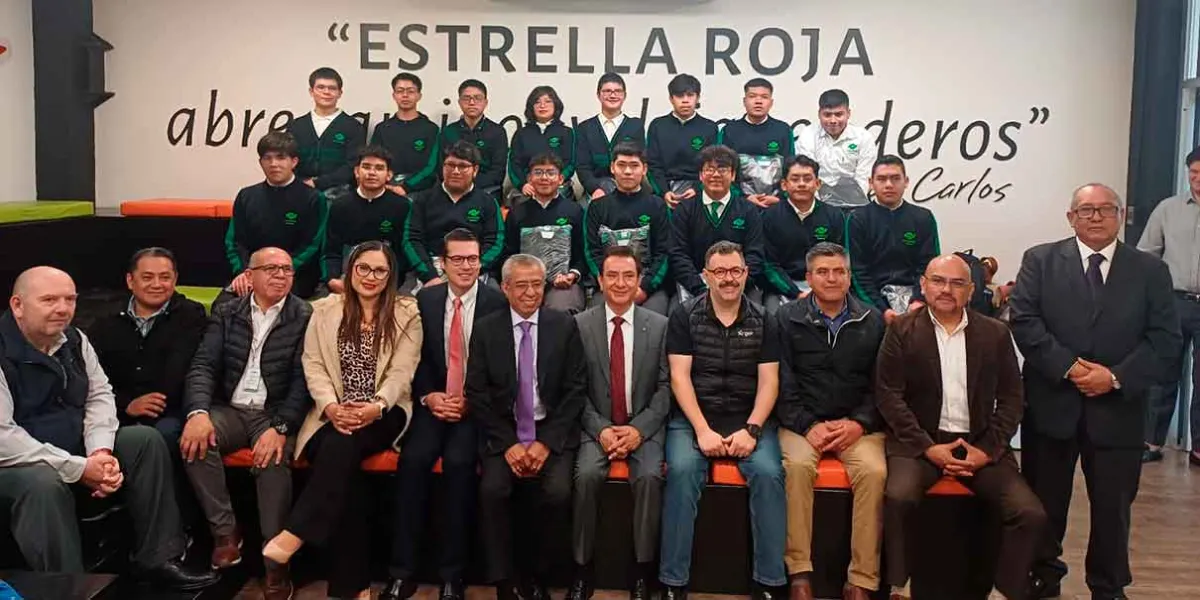 Conalep y Estrella Roja impulsan educación dual en Puebla