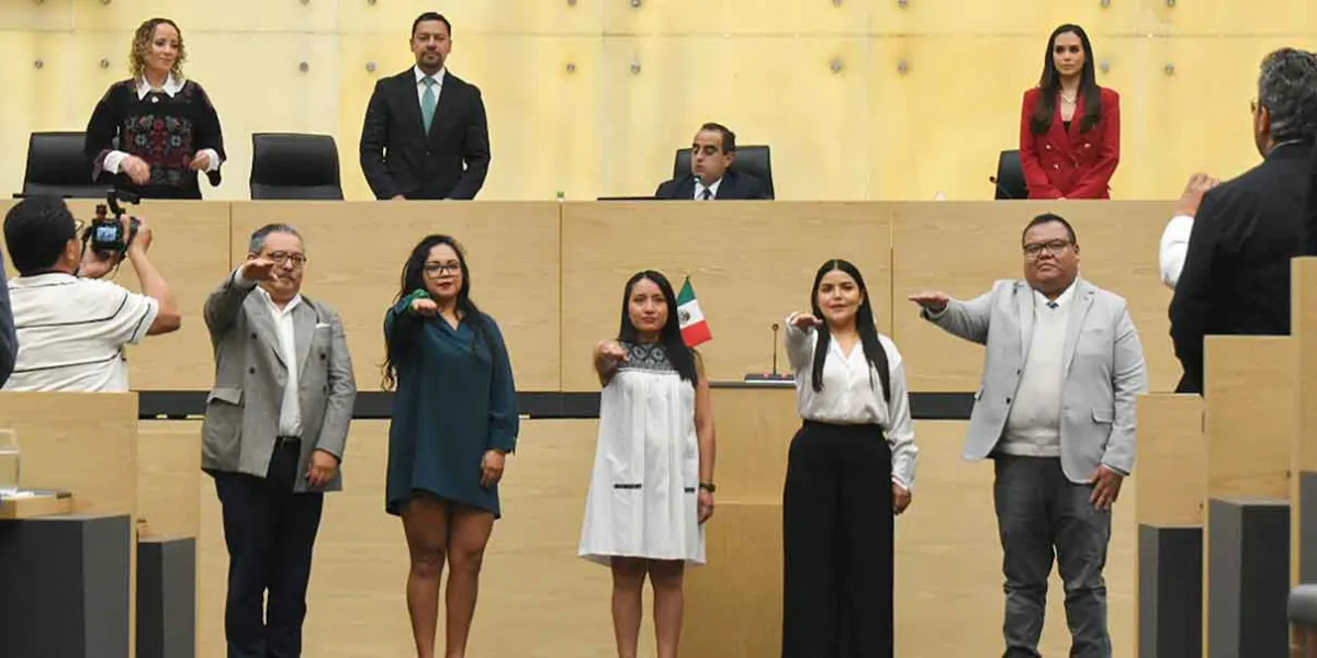 Cinco nuevos integrantes vigilarán la Comisión de Derechos Humanos en Puebla