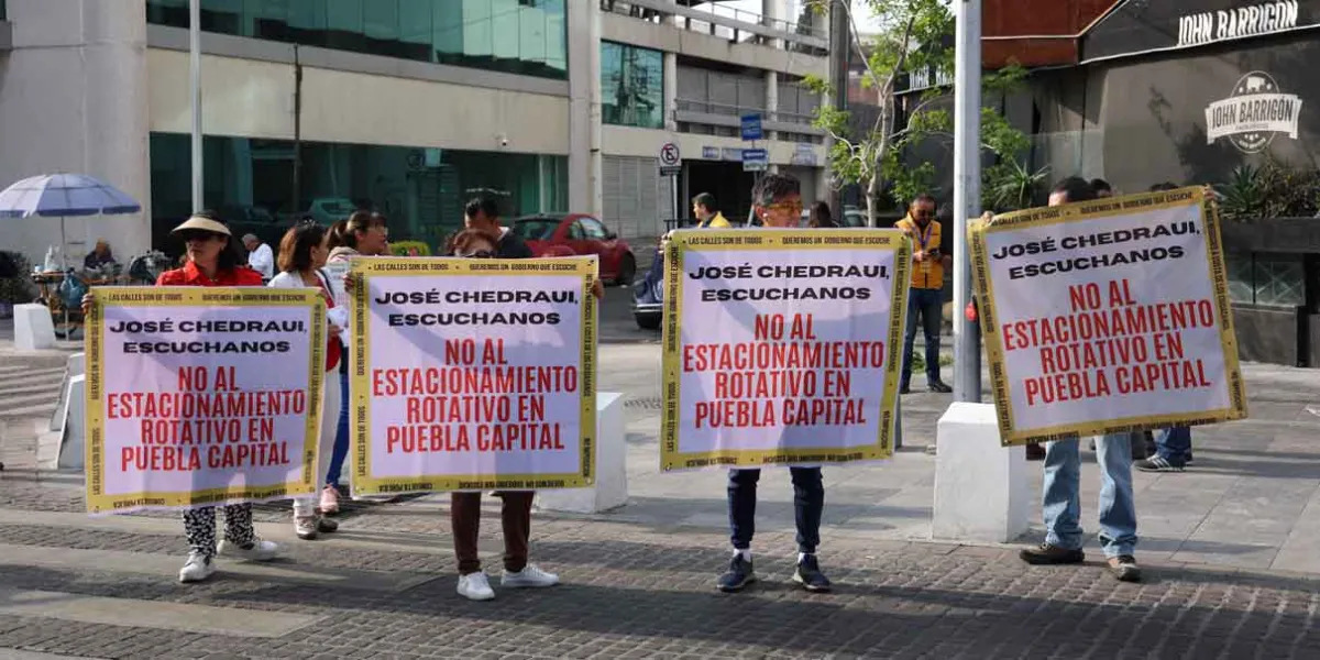 Otra protesta contra Estacionamiento Rotativo; ahora vecinos bloquearon la Juárez