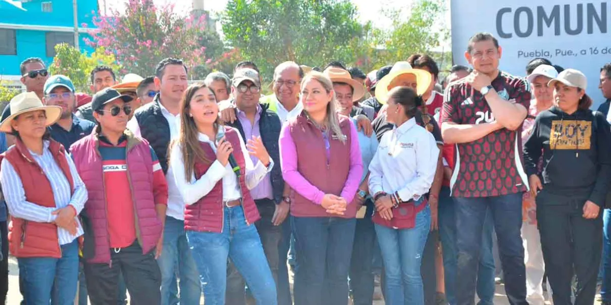 Armenta y Chedraui participaron en faenas de Morena 