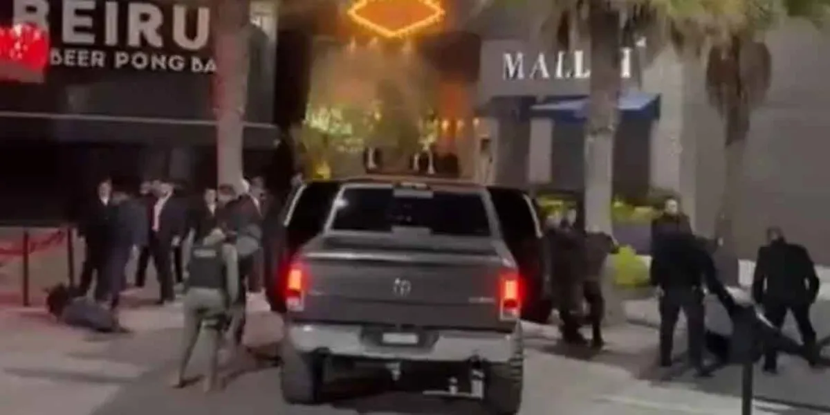Guardias del bar Mallet dan BRUTAL GOLPIZA a padre e hijo