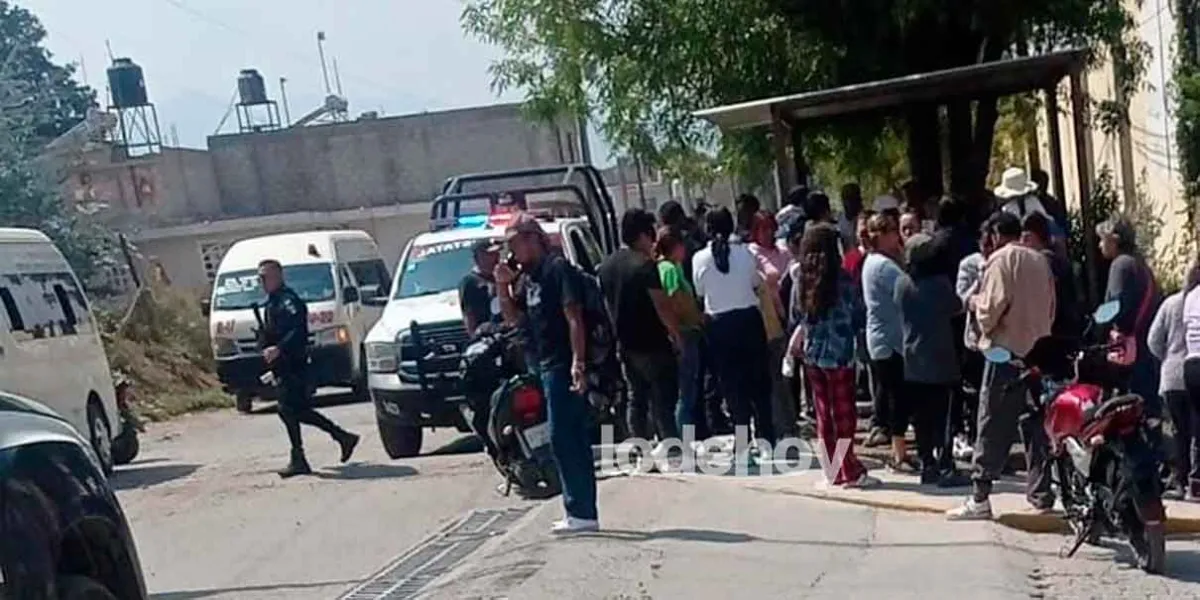 Evitan linchamiento en Texmelucan: Rescatan a hombre acusado de robo de motocicleta