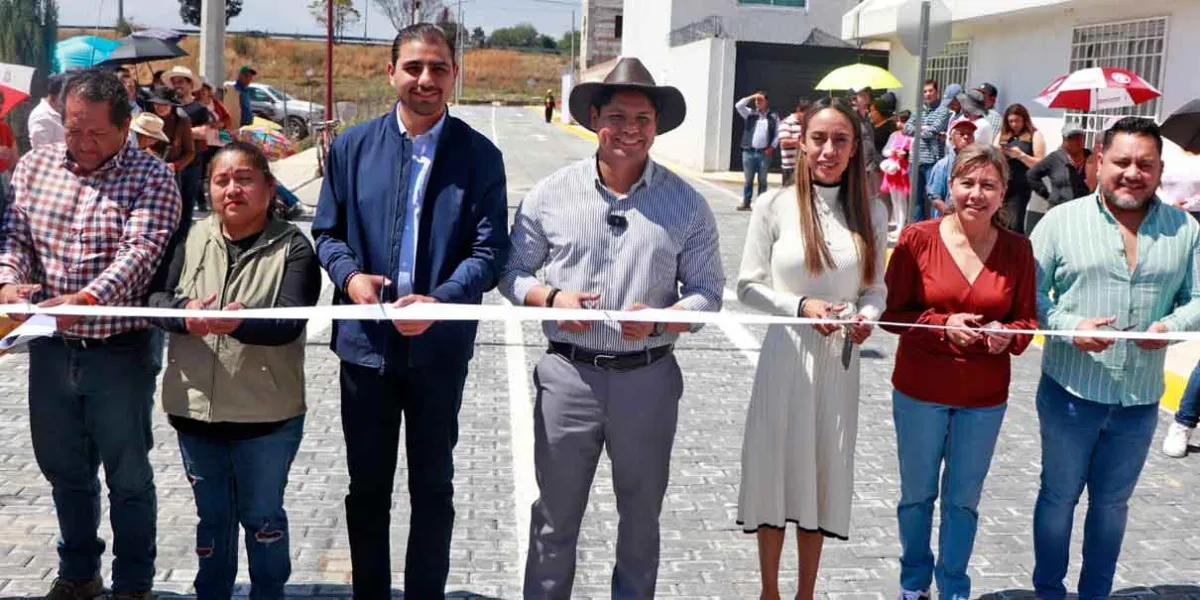 Entregó Omar Muñoz primera obra concluida de su gestión en Cuautlancingo