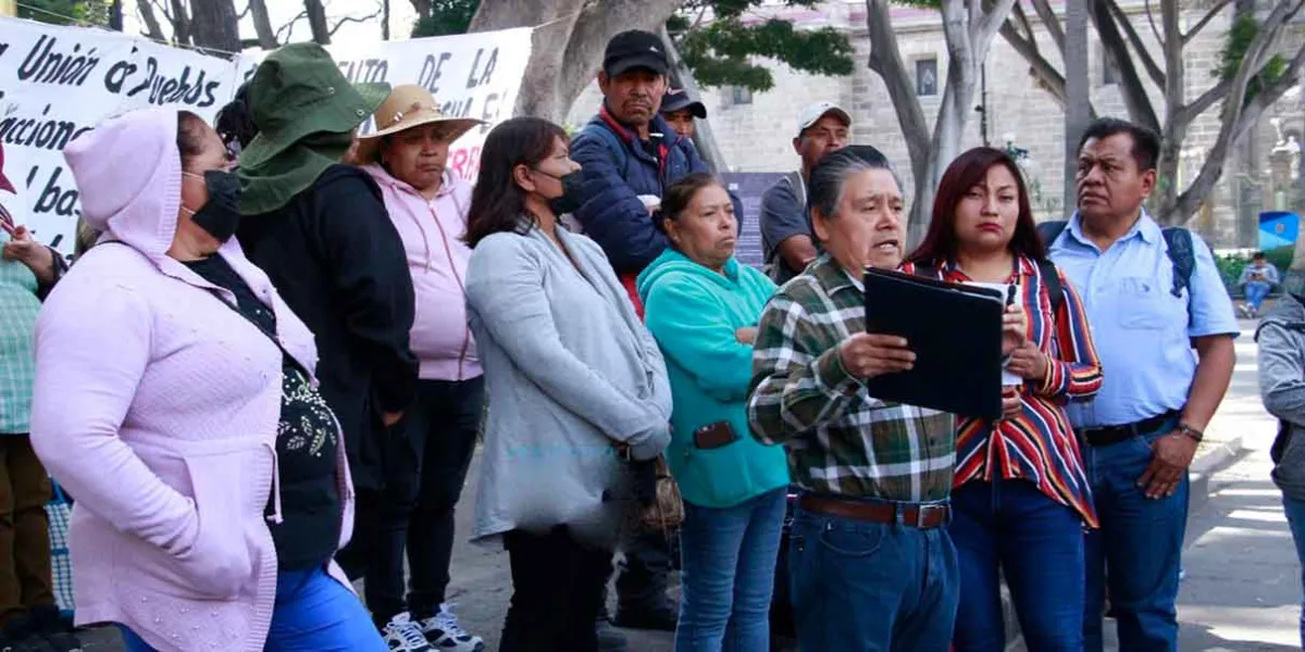 Protestas en Puebla por detención de José Emiliano Zambrano: "le fabricaron delito"