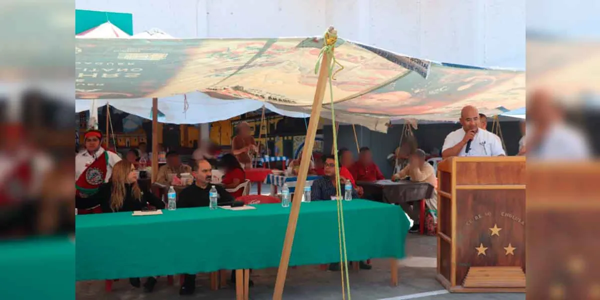 San Pedro Cholula promueve tradiciones en el CERESO, a través del Altepehui penitenciario