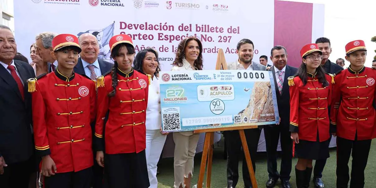  Puebla tendrá Billete de la Lotería Nacional para sorteo de mayo