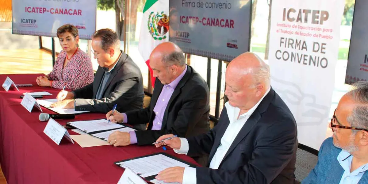 Canacar capacitará a migrantes poblanos en San José Chiapa; capital de la tecnología será sede