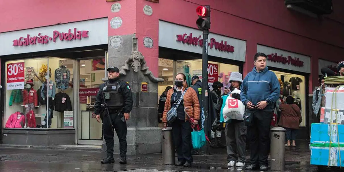 Comerciantes del Centro Histórico de Puebla denuncian extorsión