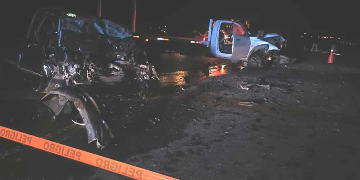 Conductor quedó destrozado tras brutal choque en la Sierra Norte
