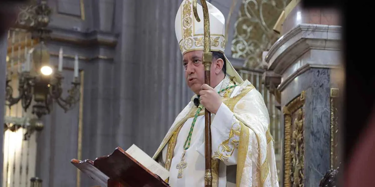 Obispo auxiliar llama a la paz y justicia en misa dominical de Puebla