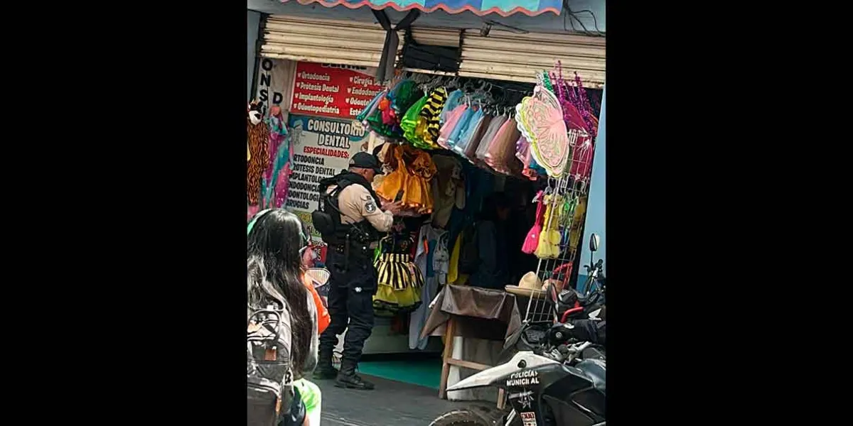 En Texmelucan, mujer sufre asalto y deja a su hijo en un negocio para perseguir al ladrón