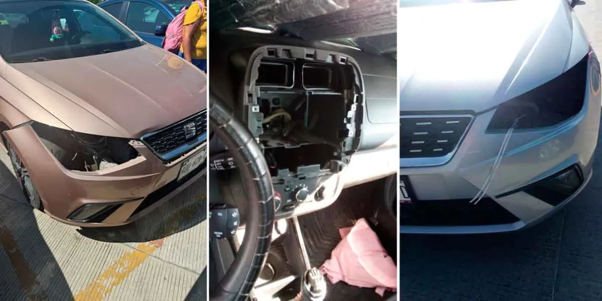 Fotos. RATAS desvalijan autos de MAESTROS en el Estadio Cuauhtémoc