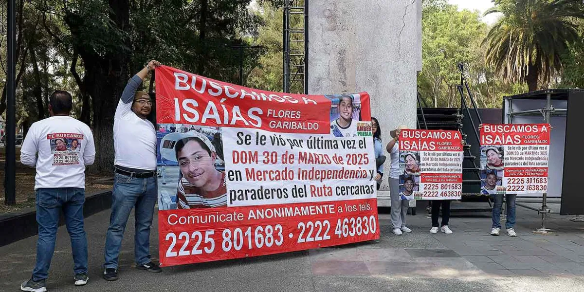 Isaías cumplió 23 días desaparecido, familiares exigen resultados a la Fiscalía