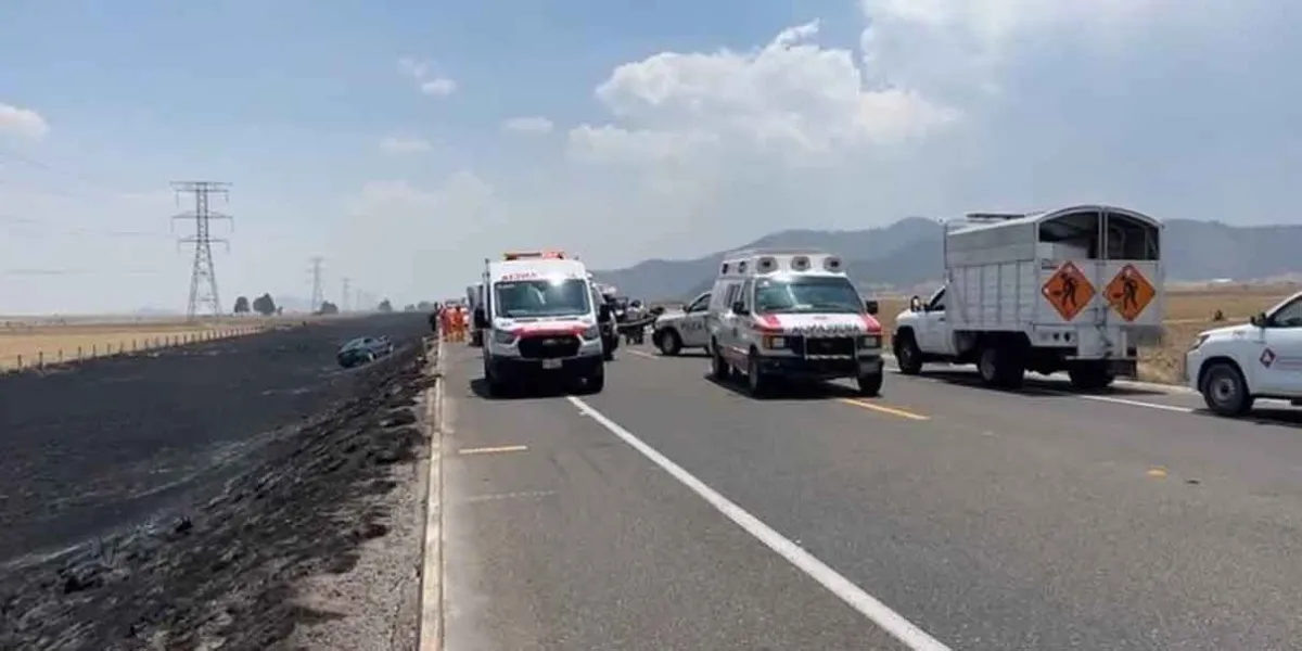 Trágico choque múltiple por humo en la San Antonio Virreyes-Teziutlán deja tres muertos
