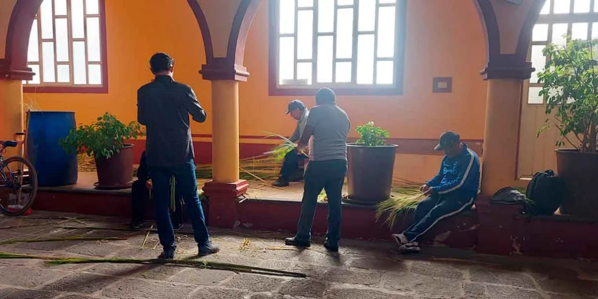 Serdán listo para celebrar el Domingo de Ramos con procesión y bendición de palmas