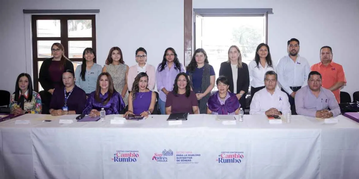 Fortaleció San Andrés Cholula estrategia de Puerta Violeta en favor de las mujeres