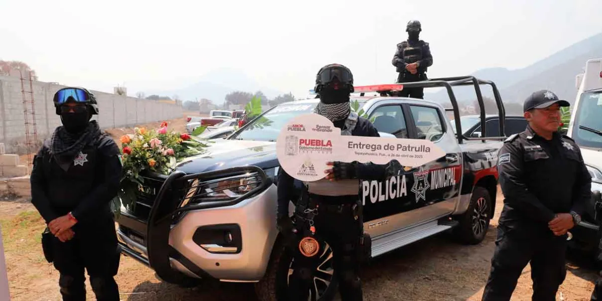 Tepeyahualco recibió nuevas patrullas 