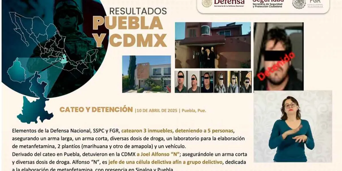 Desmantelando el crimen en Puebla