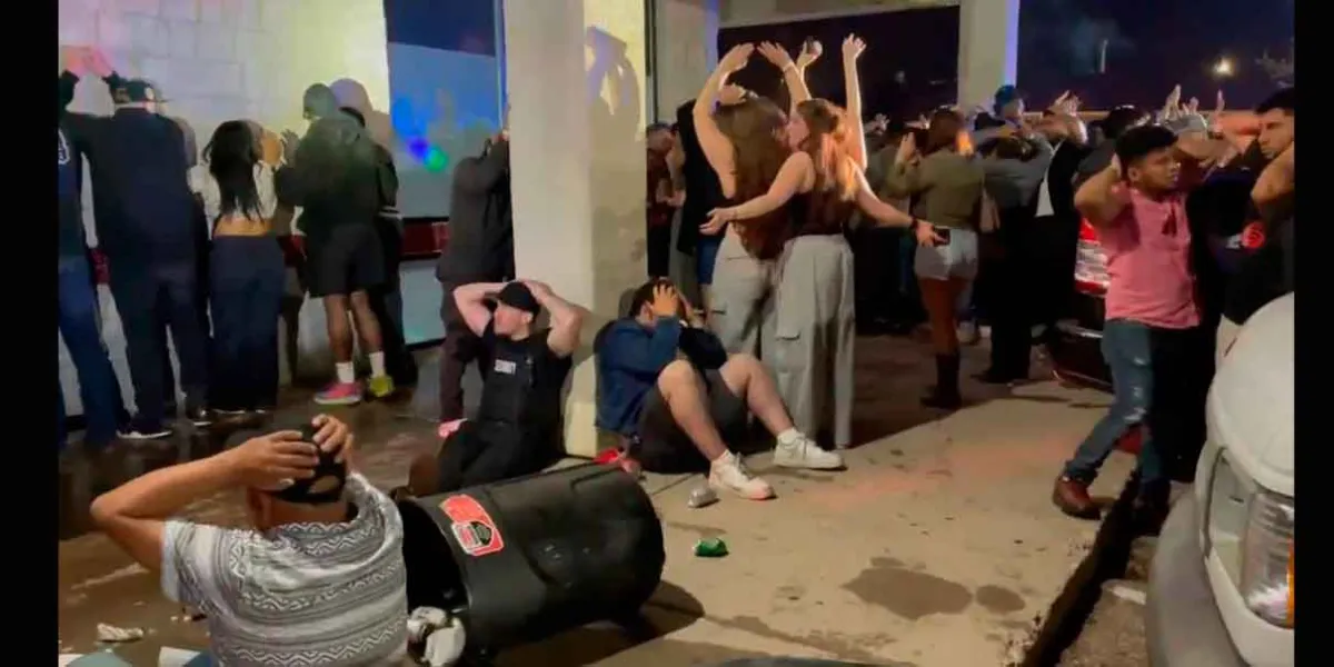 VIDEOS. Redada en club clandestino en Colorado más de 100 migrantes detenidos