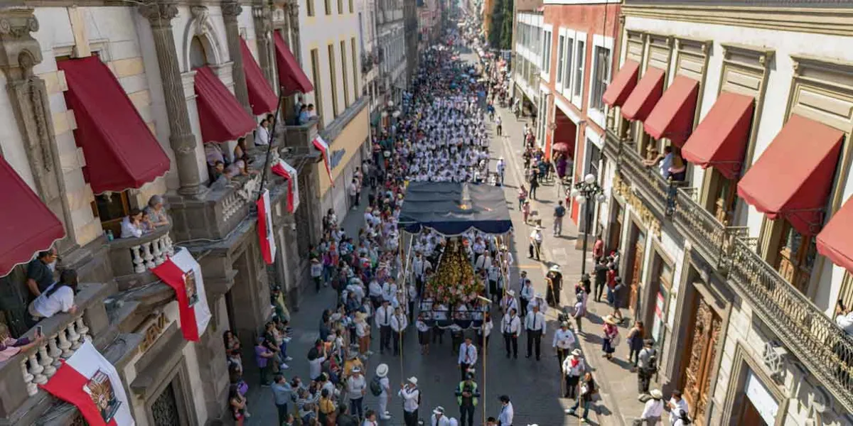 Monumental Procesión de Viernes Santo; se esperan más de 160 mil feligreses