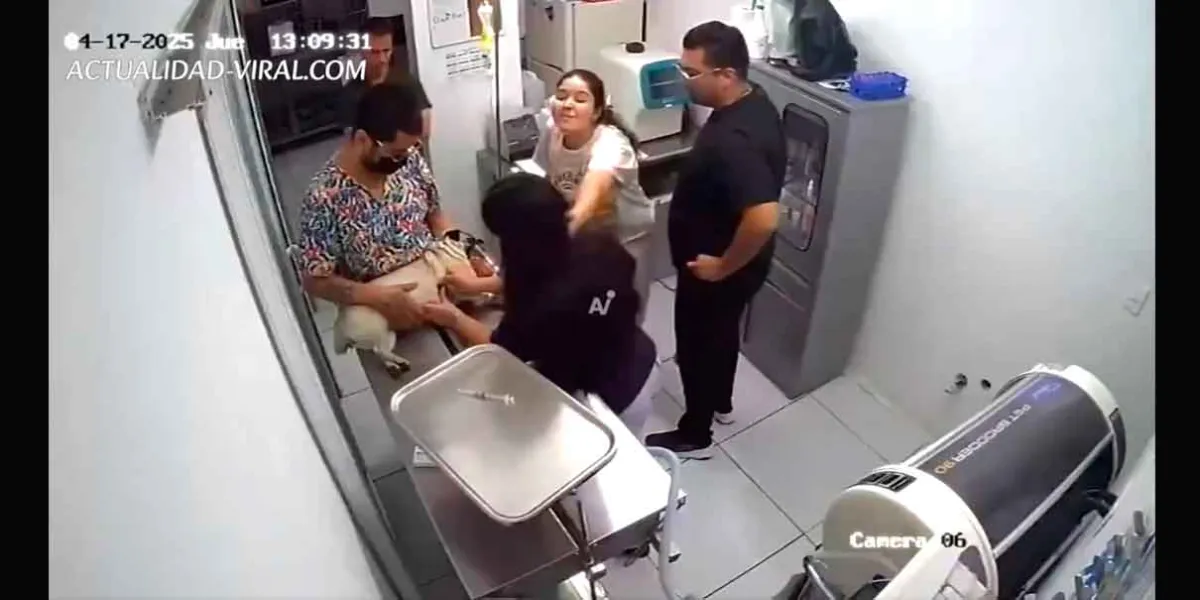 Violencia en clínica veterinaria de Durango por muerte de mascota