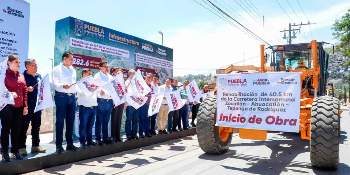 9 municipios beneficiados con la rehabilitación de la carretera Interserrana