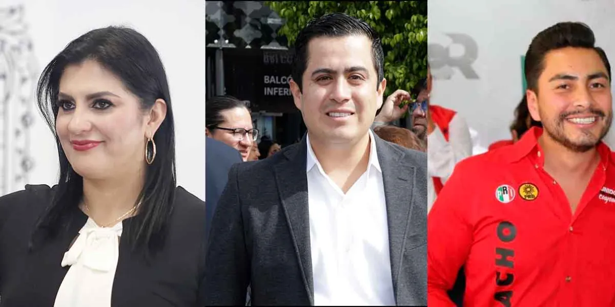 Delfina Pozos, Iván Camacho y Lorenzo Rivera alzaron la mano para dirigir al PRI