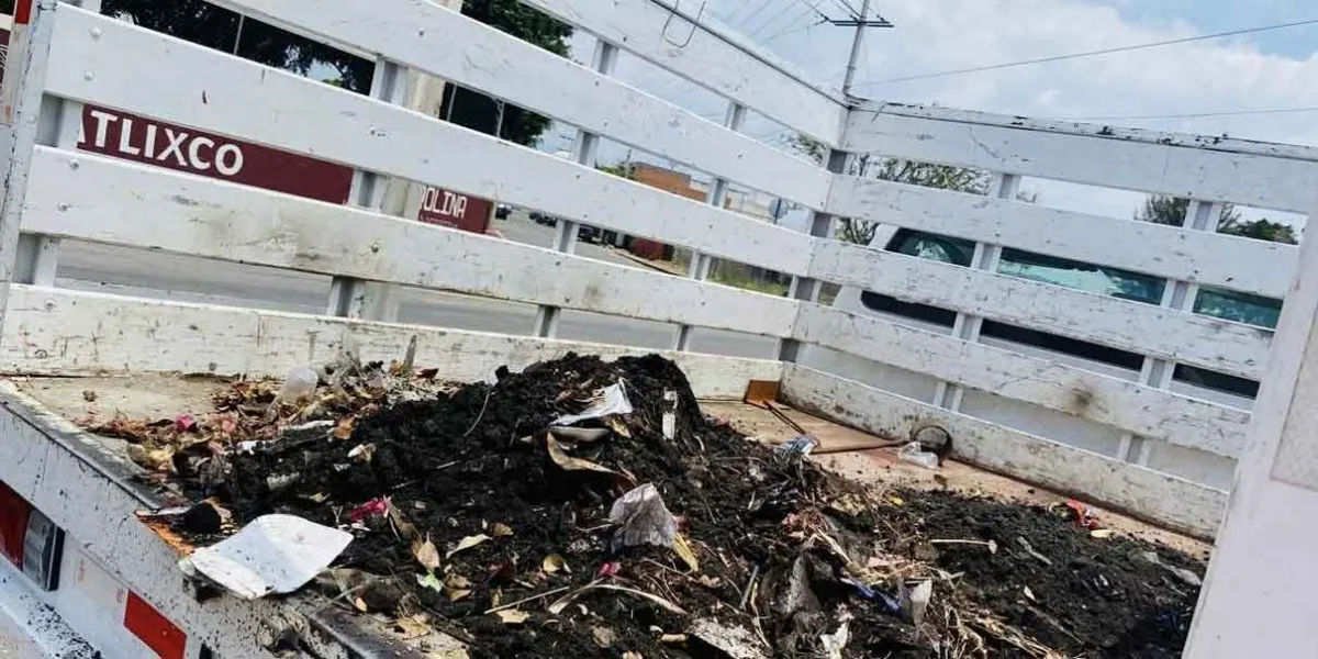 Previenen inundaciones en Atlixco con limpieza del canal "Ánimas 3"
