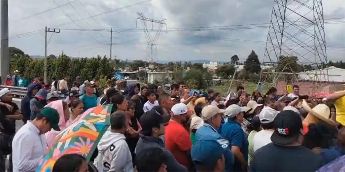 Bloqueos en San Miguel Xoxtla: protestas por la explotación del pozo 4
