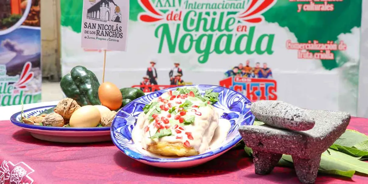San Nicolás de los Ranchos celebra el Festival Internacional del Chile en Nogada