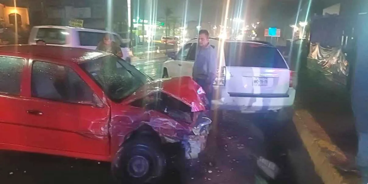 Conductor en estado de ebriedad causa accidente múltiple en Xicotepec