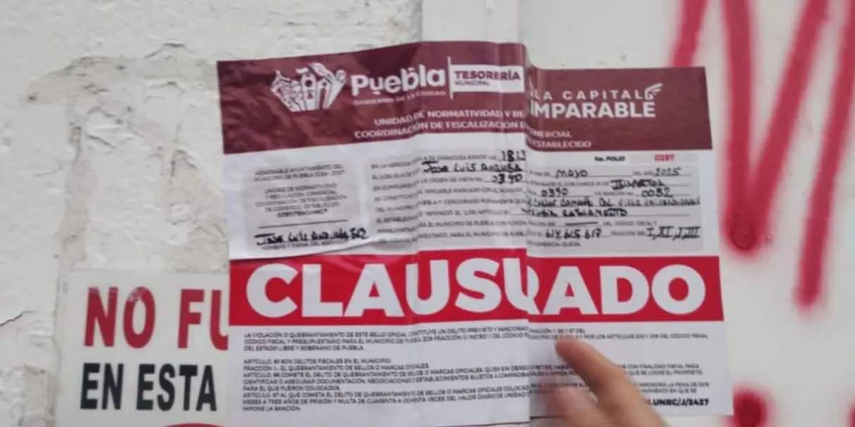 Clausuran el Muñemiches del bulevar Valsequillo