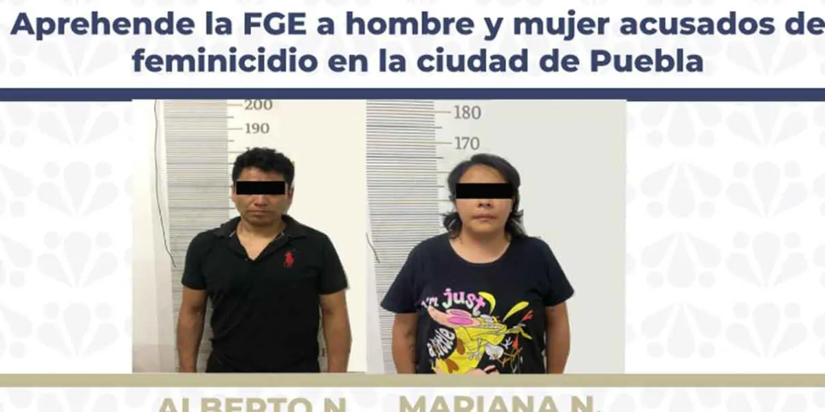 Vinculan a proceso a dos personas por feminicidio en Puebla
