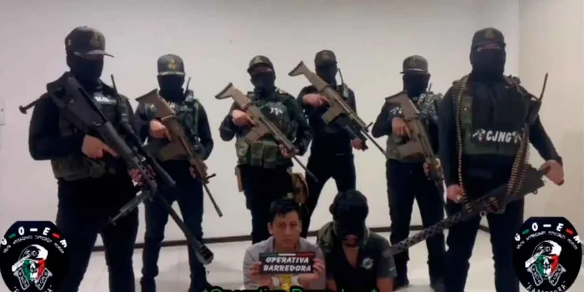 El CJNG se adueña de la plaza en Puebla