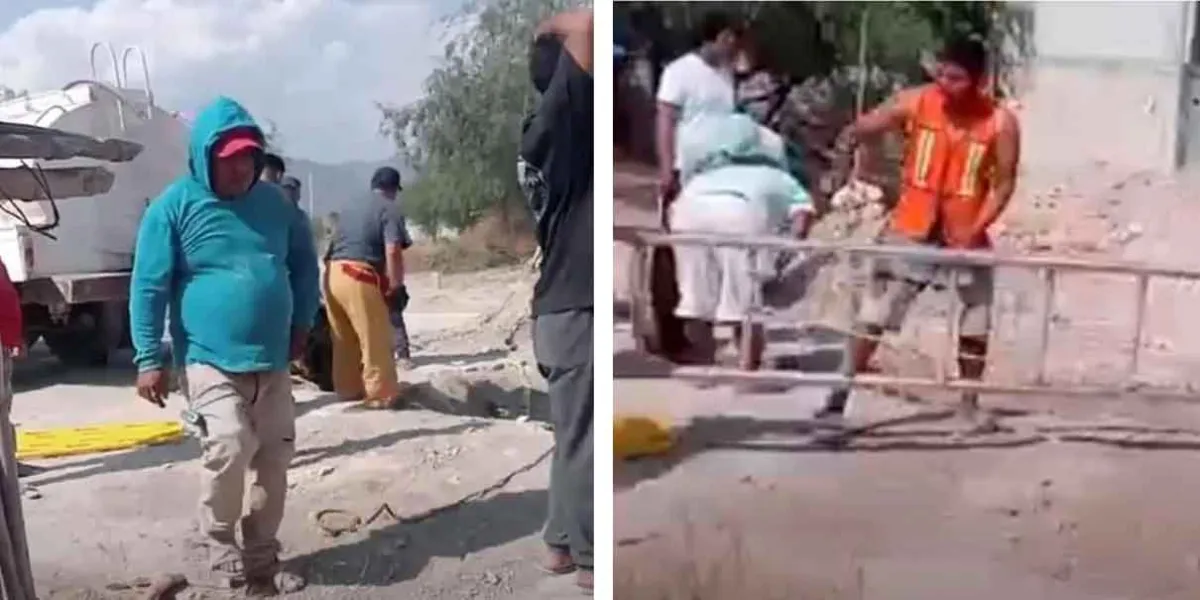 Mueren dos trabajadores municipales mientras daban mantenimiento al drenaje en Zinacatepec