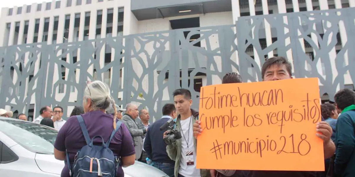 Pobladores de Totimehuacán solicitan en el Congreso ser municipio
