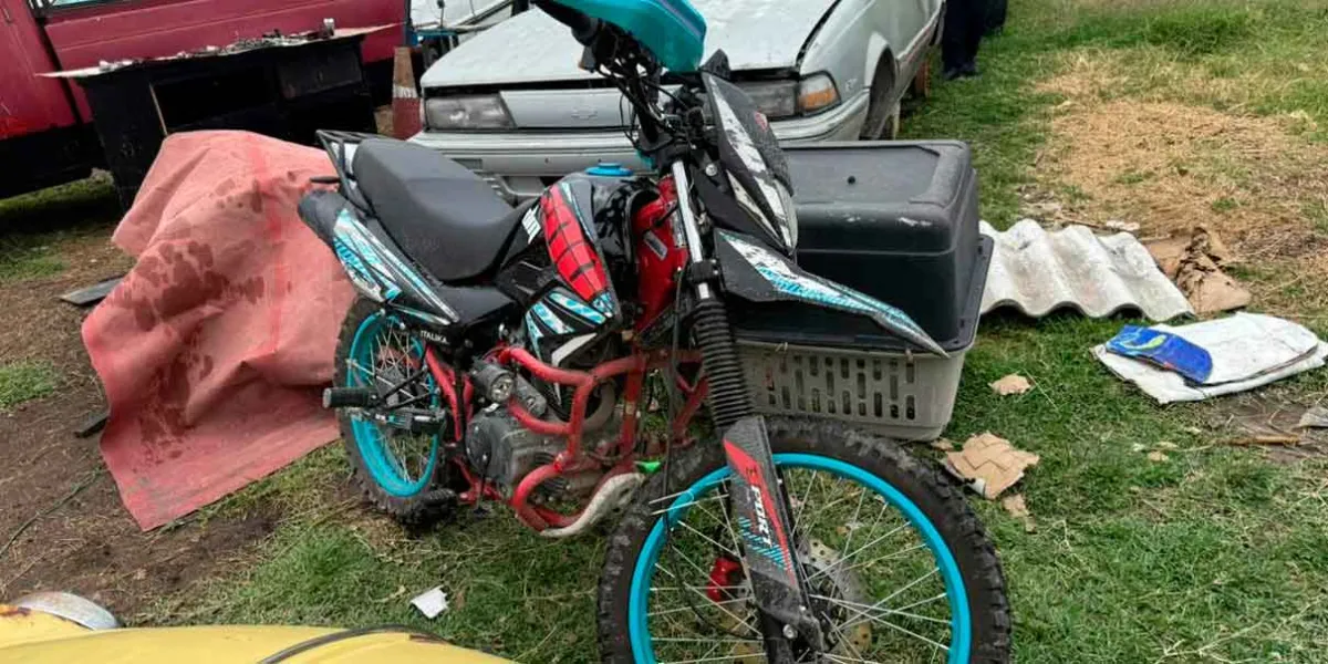 Recuperada moto robada en Cuautlancingo gracias a GPS 