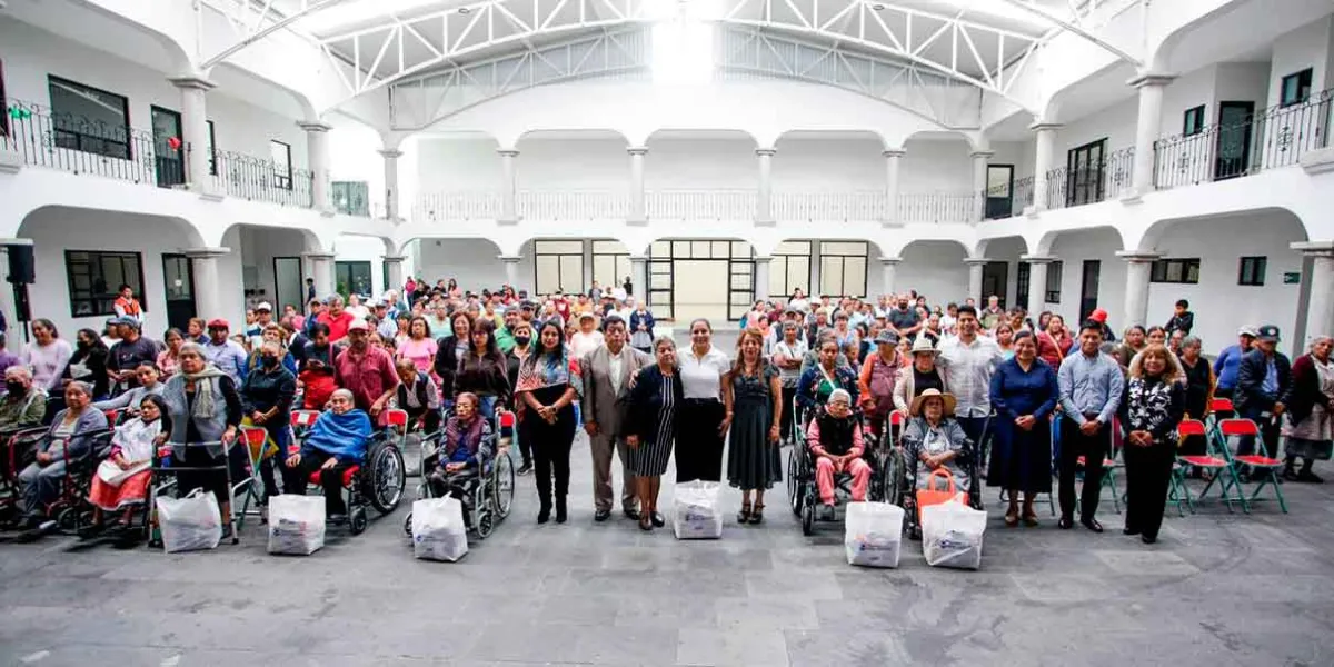 Con gran éxito concluye segunda entrega de apoyos alimentarios en San Andrés Cholula